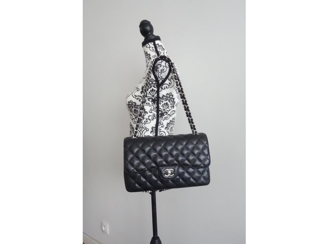 Timeless SACCHETTO CHANEL CLASSICO GM Nero - vista 14