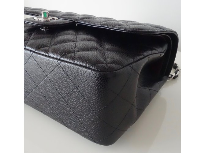 Timeless SACCHETTO CHANEL CLASSICO GM Nero - vista 7