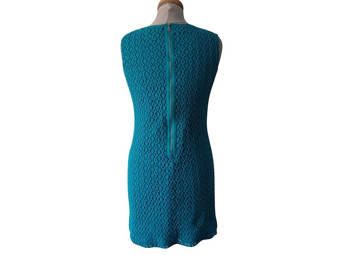 Dkny Spitzenkleid Türkis - Ansicht 2