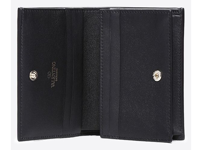 Valentino Garavani PORTFÓLIO COMPACTO ROCKSTUD Preto - vista 2