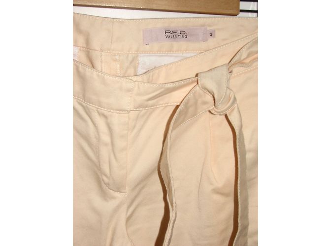 Pantalones Red Valentino Beige de Algodón - vista 3