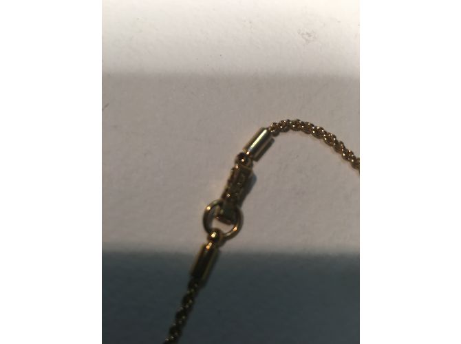 Collana con pendente a cuore Swarovski placcata oro D'oro - vista 4