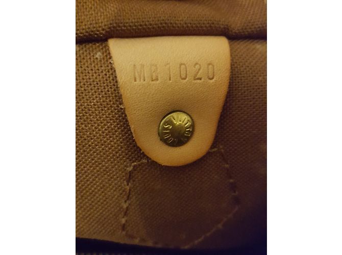 Louis Vuitton Speedy 35 Beige Golden Schokolade - Ansicht 6