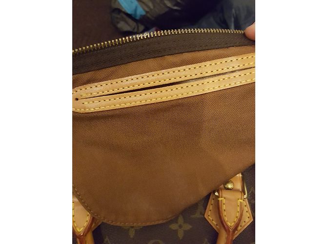 Louis Vuitton Speedy 35 Beige Golden Schokolade - Ansicht 8