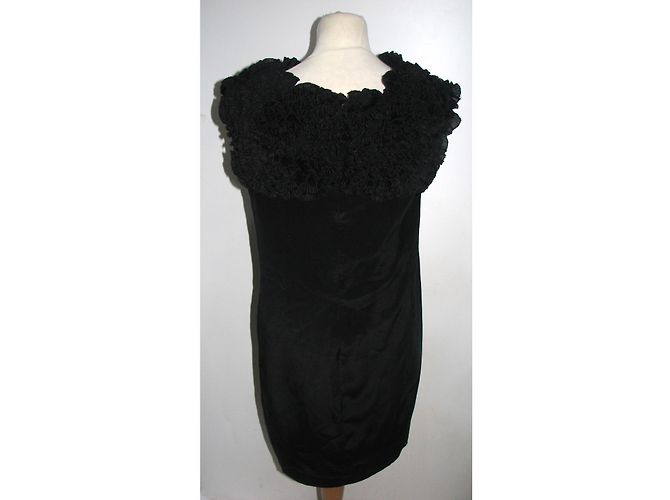 Paul Smith Black Label Seidenkleid schwarz - Ansicht 3