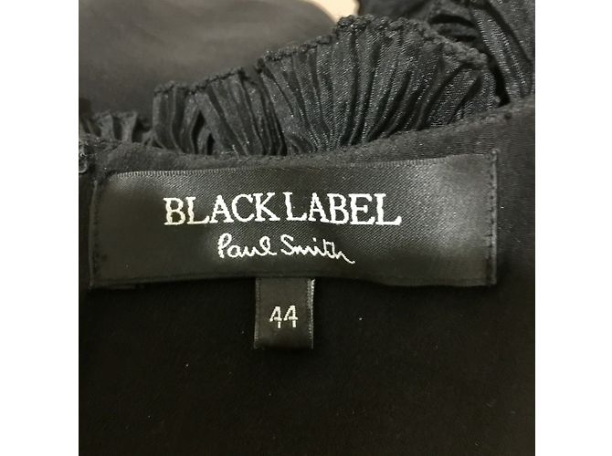 Paul Smith Black Label Seidenkleid schwarz - Ansicht 5