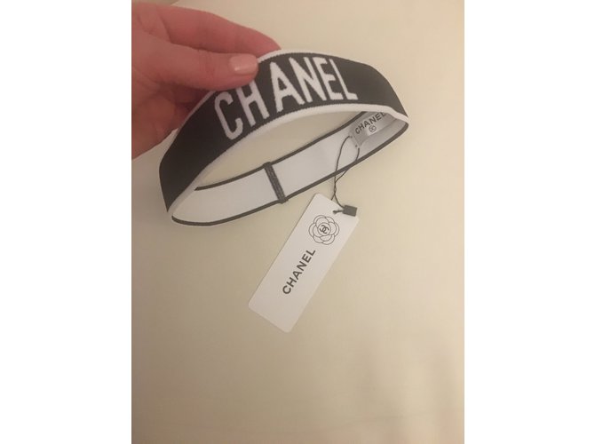 Chanel Fascia per capelli yoga Nero - vista 3