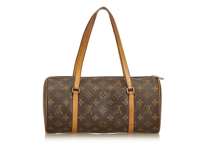 Papillon Louis Vuitton Schmetterlingsmonogramm 30 Braun - Ansicht 3