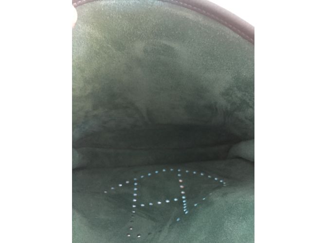 Hermès Evelyne bag 3 AM 29 Verde - vista 3