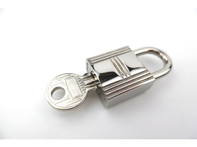 Hermès Blocco Hermes numero 104 per una Kelly / Birkin Argento - vista 4