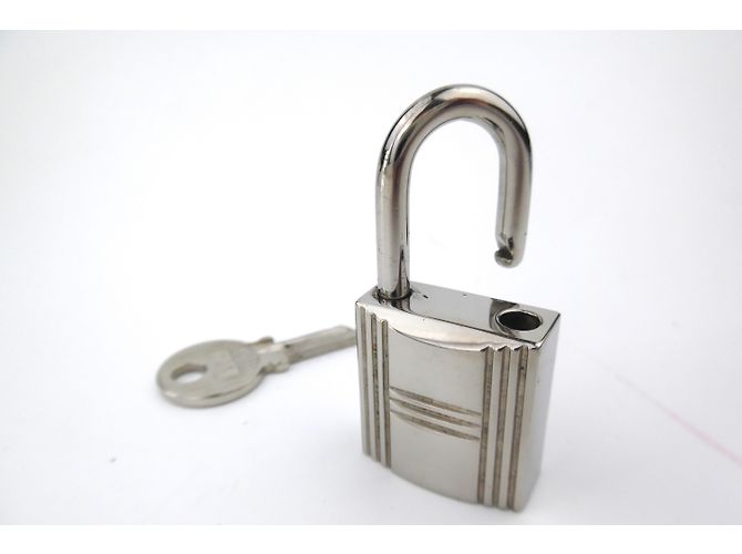 Hermès Blocco Hermes numero 104 per una Kelly / Birkin Argento - vista 5