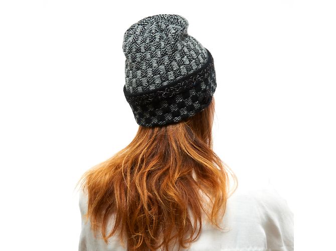 Chanel SCHWARZES GRAUES SILBER KASCHMIR - Ansicht 4