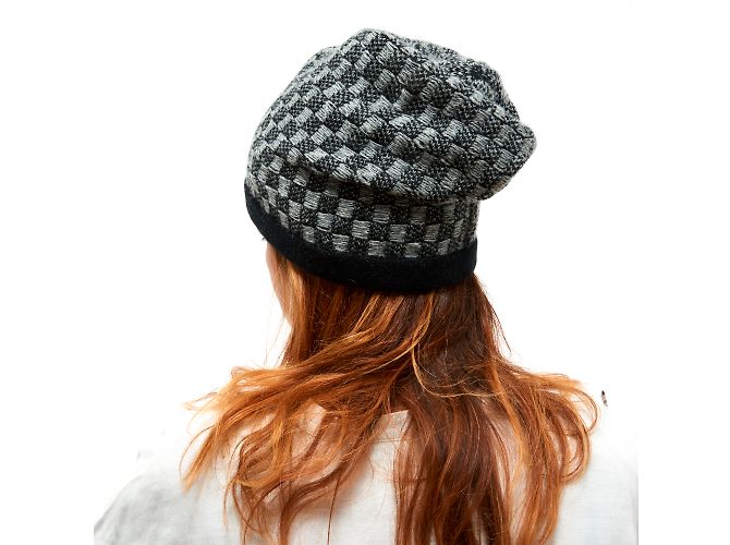 Chanel SCHWARZES GRAUES SILBER KASCHMIR - Ansicht 5