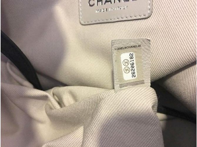 Chanel DEAUVILLE RUCKSACK Marineblau - Ansicht 5