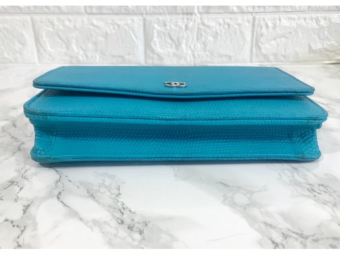 Wallet On Chain Chanel Türkis - Ansicht 8