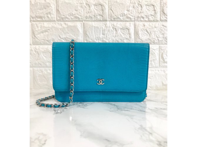 Wallet On Chain Chanel Türkis - Ansicht 9