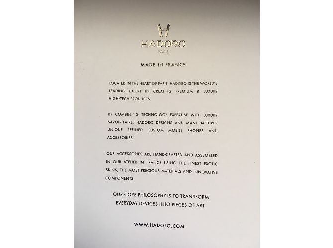 Autre Marque Funda para piel de cocodrilo iPhone X Burdeos - vista 3