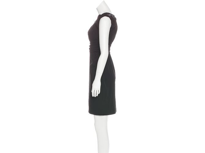 Abito mini nero Jamila Diane Von Furstenberg - vista 2