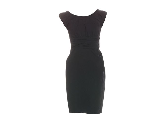 Abito mini nero Jamila Diane Von Furstenberg - vista 4