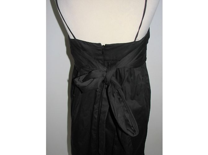 French Connection Kleid aus schwarzer Baumwolle - Ansicht 3