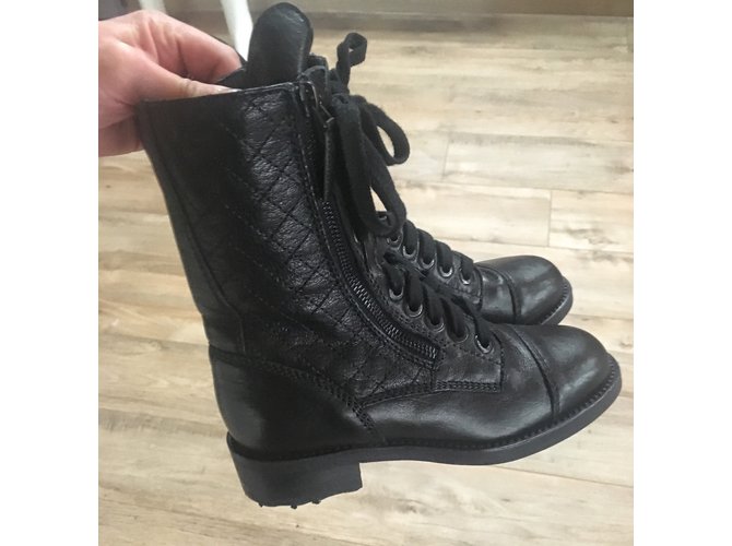 Chanel Chuteiras Preto - vista 3