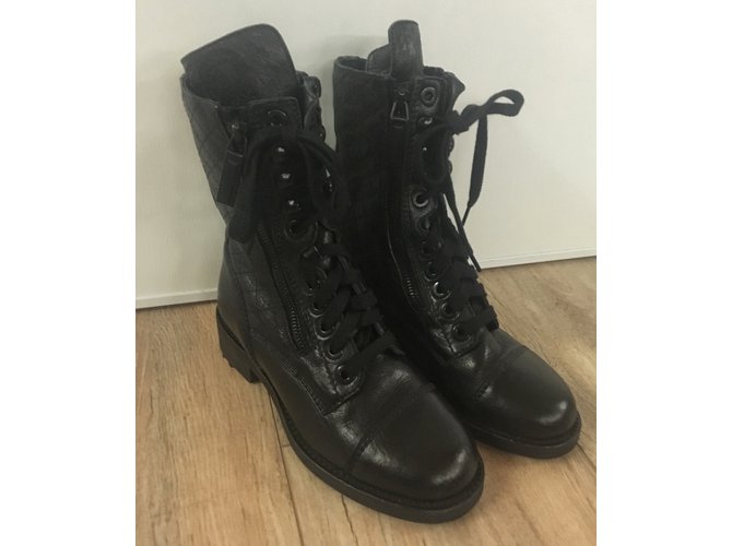 Chanel Chuteiras Preto - vista 4