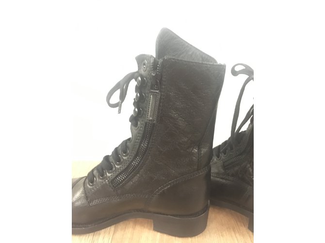 Chanel Chuteiras Preto - vista 8