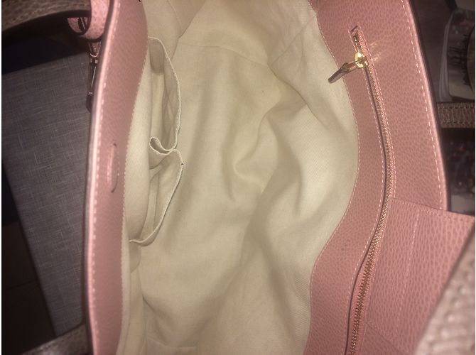 Gucci Swing Tote Bag Leder beige - Ansicht 3