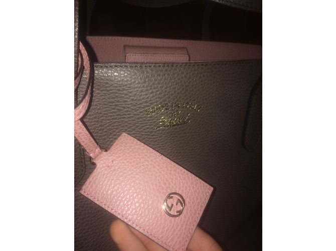 Gucci Swing Tote Bag Leder beige - Ansicht 4