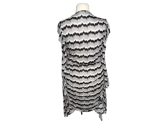 Vestido Alice by Temperley gris de modal Negro - vista 2
