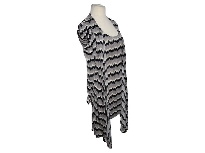 Vestido Alice by Temperley gris de modal Negro - vista 3