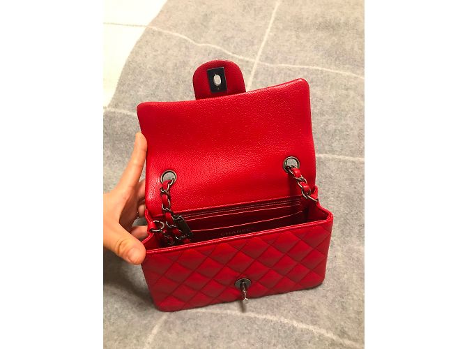 Timeless Chanel Mini 8'´ Vermelho - Ansicht 2