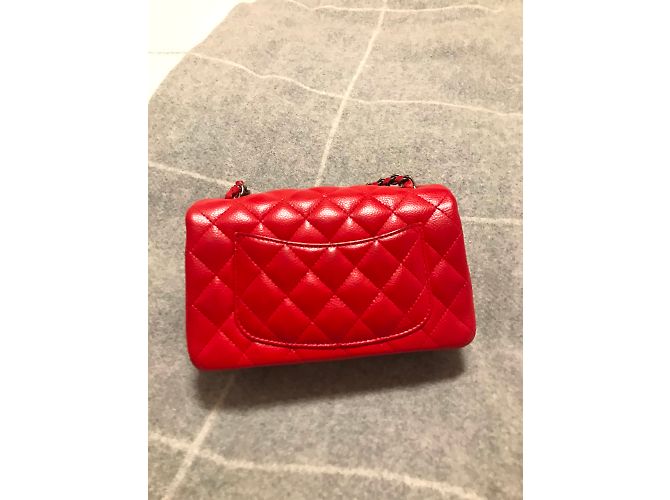Timeless Chanel Mini 8'´ Vermelho - Ansicht 5