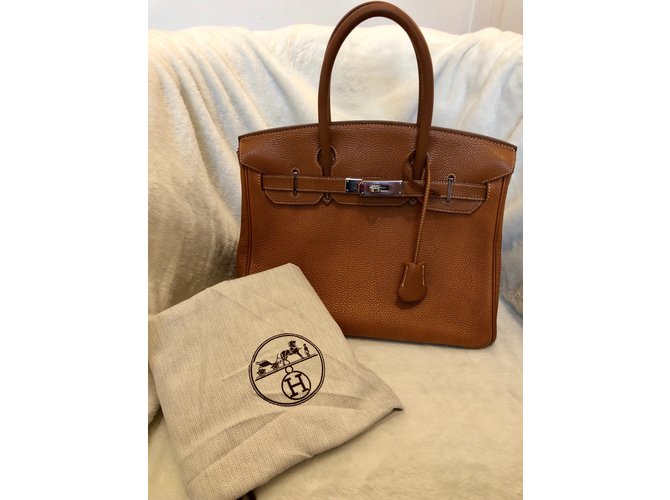 Hermès Birkin 30 Hellbraun - Ansicht 9