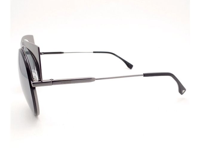 Fendi Ruthenium Sonnenbrille FF 0177/S Silber - Ansicht 4