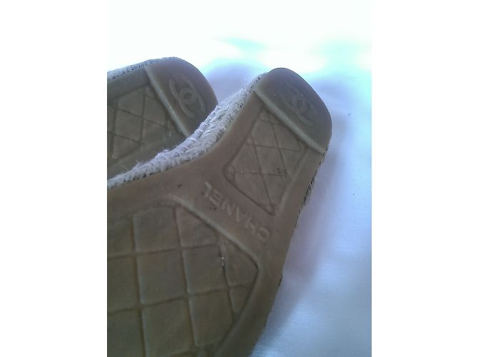 Chanel Espadrilles Black Beige - view 6