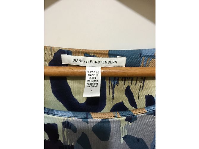 Diane Von Furstenberg Tacita vestido de seda estampado de papel de guepardo Multicolor Estampado de leopardo - vista 5