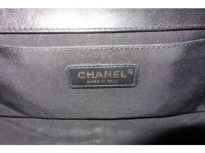Chanel BOY Negro Beige - vista 16