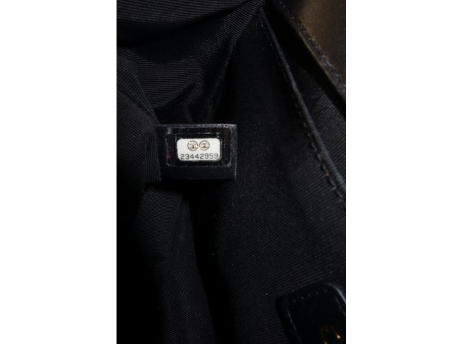 Chanel BOY Negro Beige - vista 8