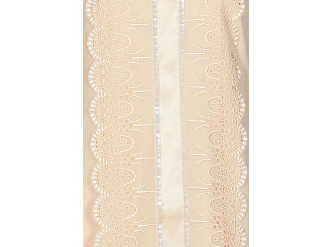 Abito in seta Diane Von Furstenberg Treasa crema e oro D'oro - vista 3