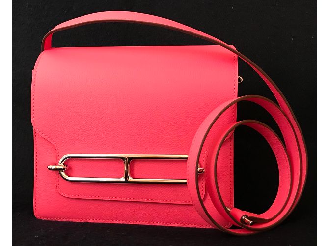 Hermès Mini Roulis Rosa - vista 3