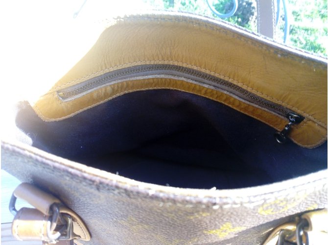 Louis Vuitton Borsa a secchiello piccola Beige - vista 6
