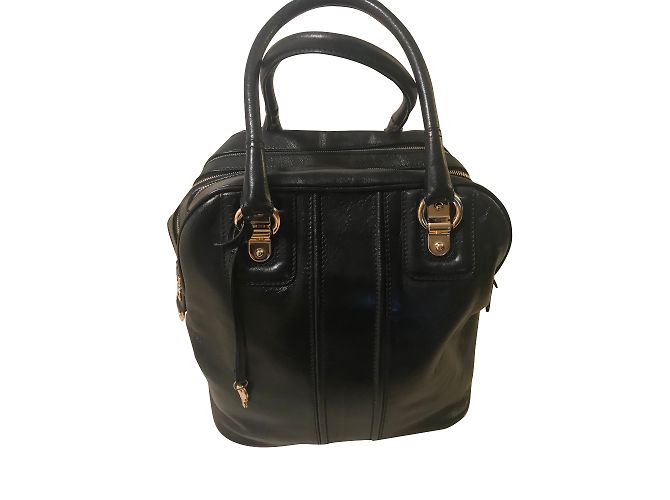 Borsa a mano in pelle nera Dolce & Gabbana Nero - vista 2