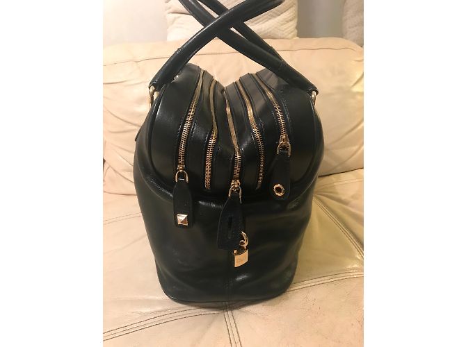 Borsa a mano in pelle nera Dolce & Gabbana Nero - vista 5