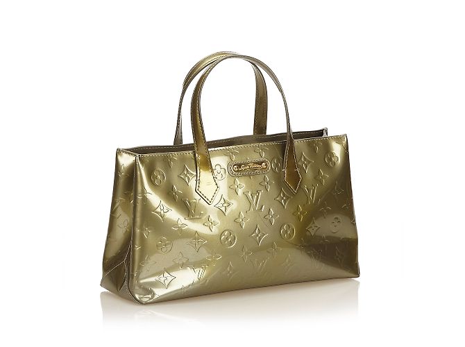 Louis Vuitton Wilshire PM Varnish Grigio - vista 2