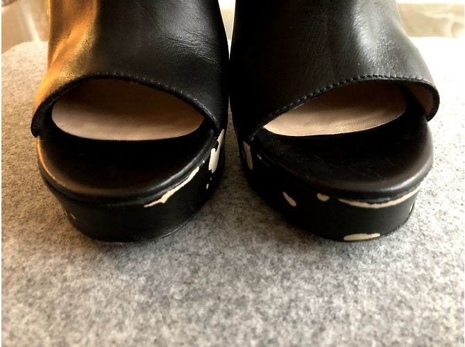 Jean Paul Gaultier Pollock Ankle Boots Black Leather - view 8