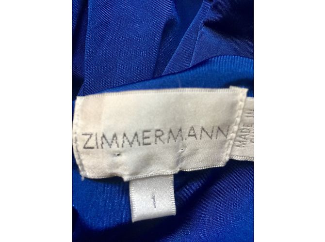 Zimmermann Electric Blue Stretch Dress - view 3