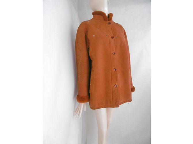 Céline Cappotto in pelle e shearling - vista 13