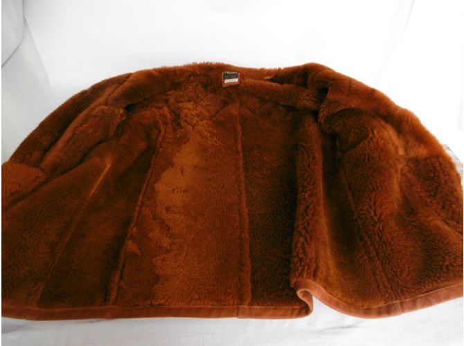 Céline Cappotto in pelle e shearling - vista 4