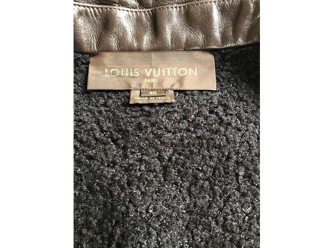 Louis Vuitton Lederjacke braun - Ansicht 5